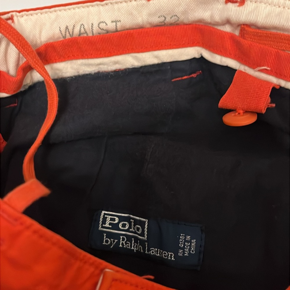 Polo Ralph Lauren Sun Valley Ski Patrol Club Cargo Pants Lined Winter Mens 32x34 - Picture 9 of 16